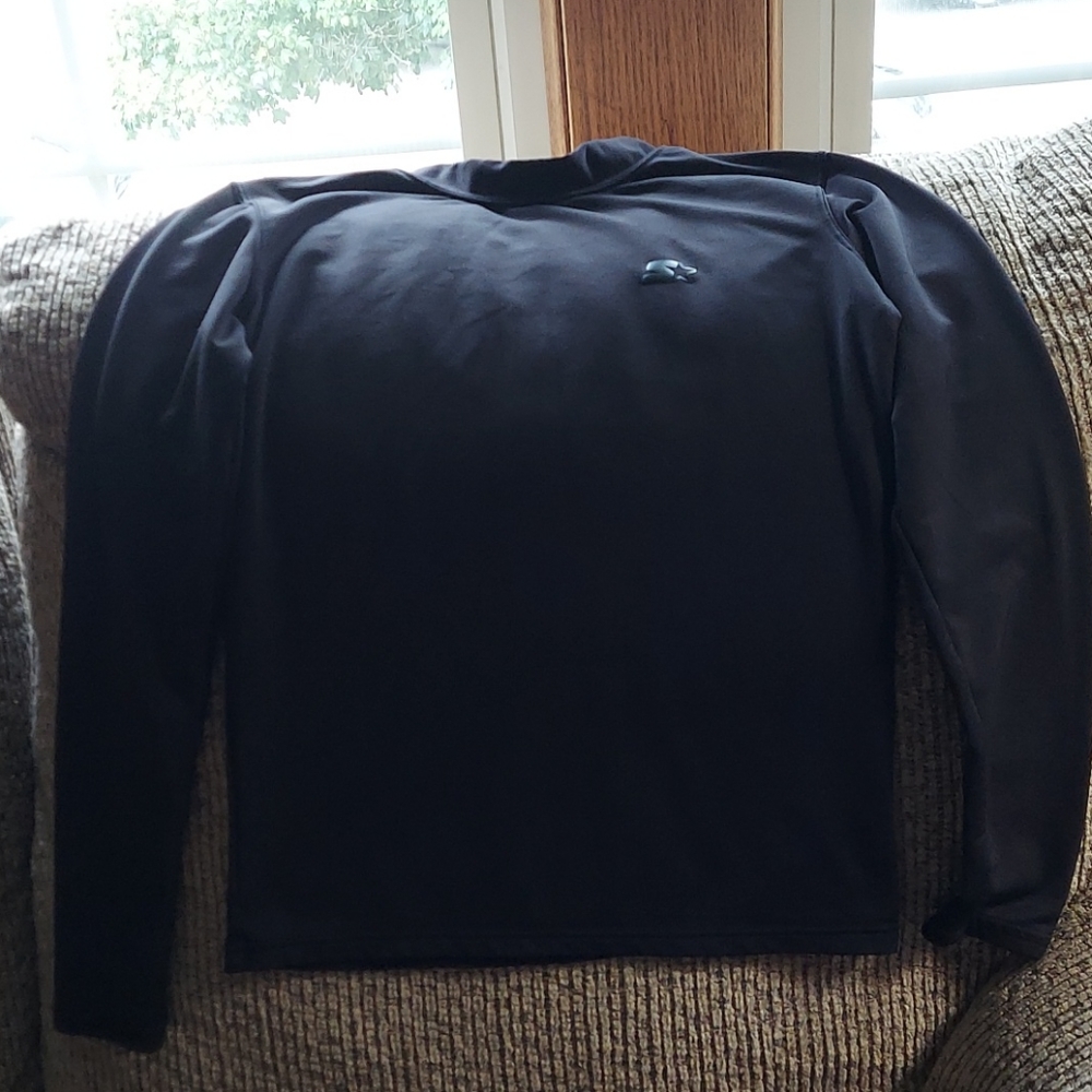 Black starter long sleeve size large